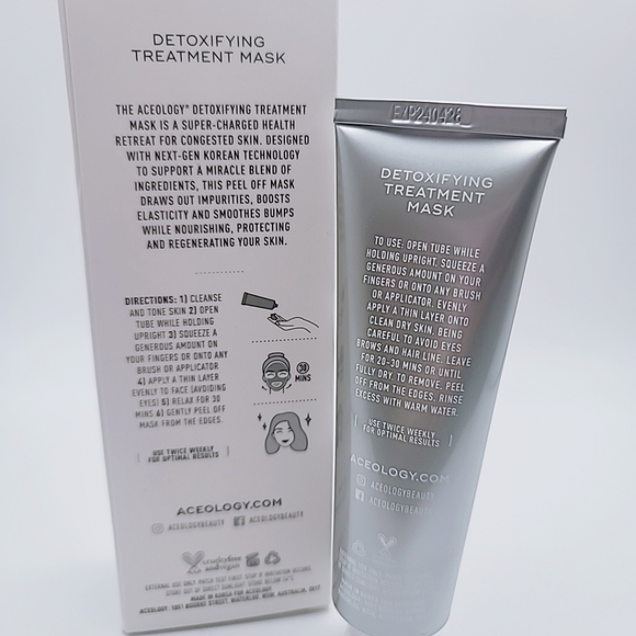 ACEOLOGY DETOXIFYING TREATMENT MASK - Picture 3 of 8